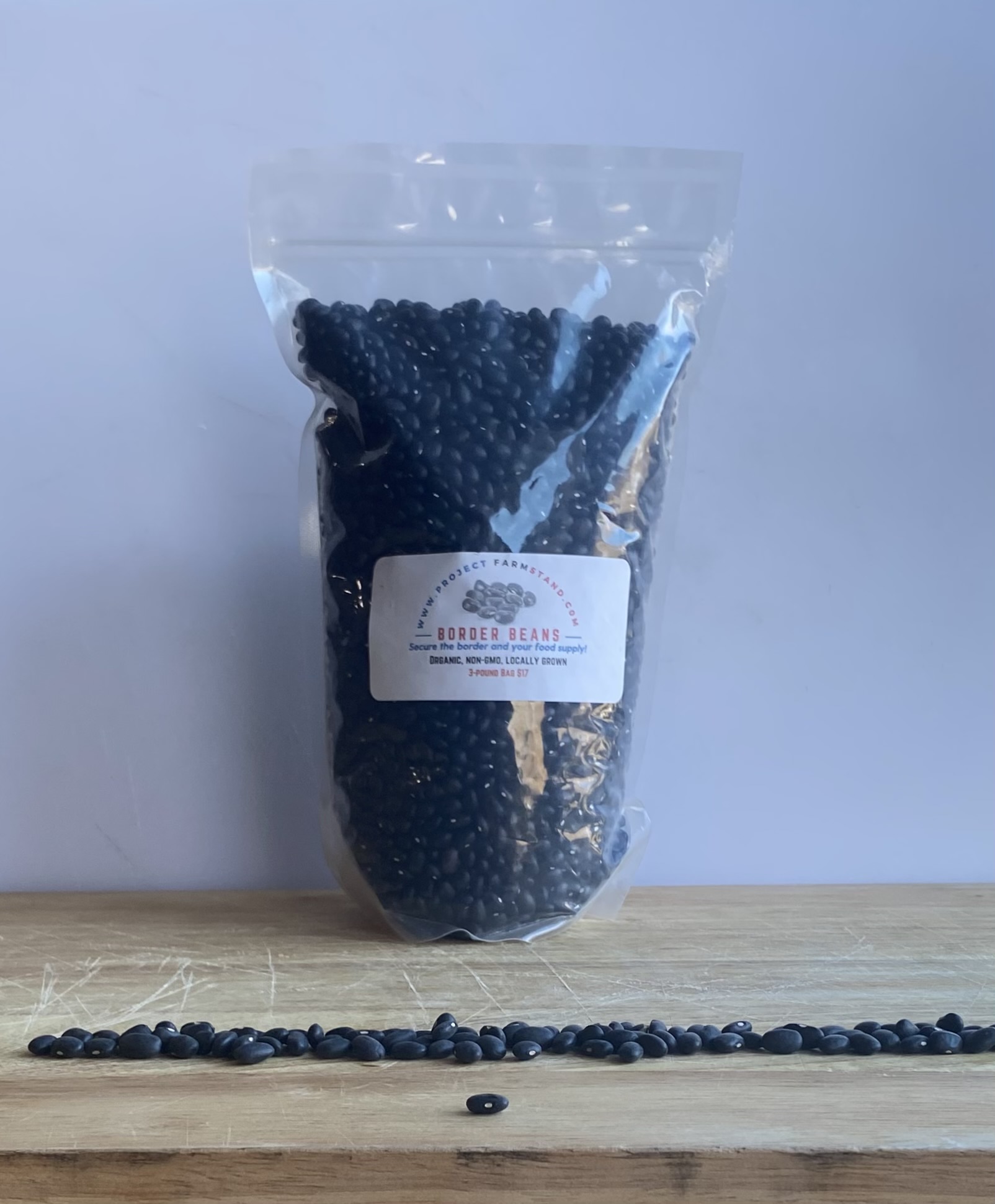 Non-GMO Organic Black Turtle Beans - 3 lb