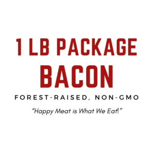 Bacon, Uncured, Hardwood Smoked 1 LB Avg