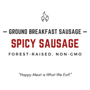 Spicy Ground Breakfast Sausage (1 LB Avg)