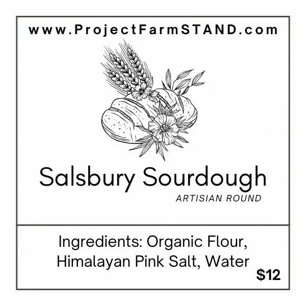 Pure Salsbury Family Sourdough: The Definitive Clean Bread BAKED FRESH TO ORDER - Image 2