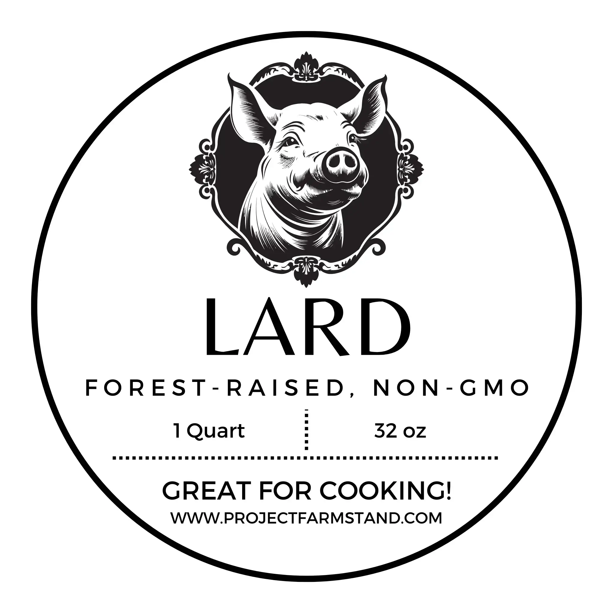 Lard 1 Quart (32 oz)