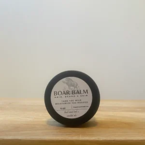 Boar Balm: An All Natural Lard Lotion for Men's Hair, Beard, and Skin.