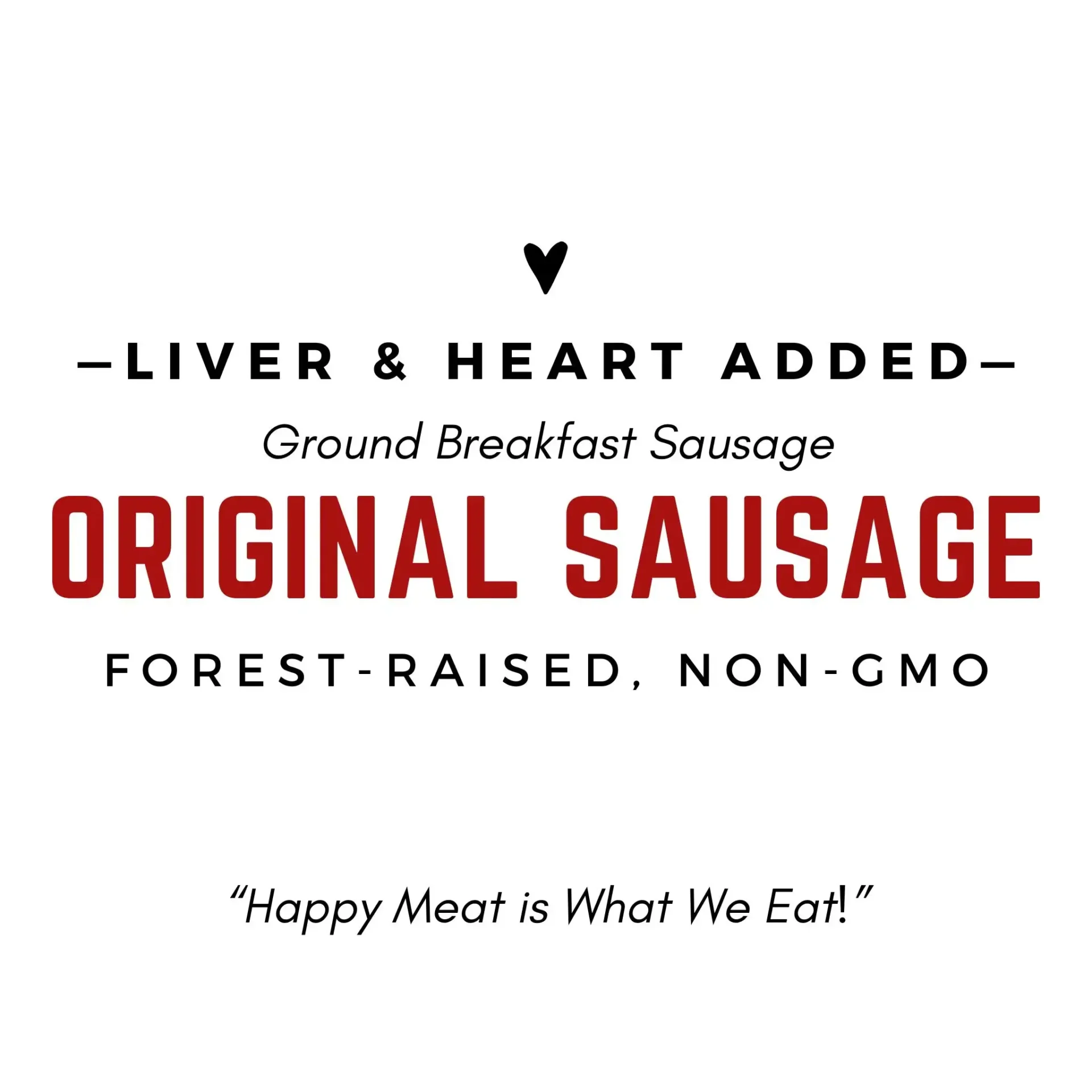 ORIGINAL Ground Breakfast Sausage (1 LB Avg) - Image 2