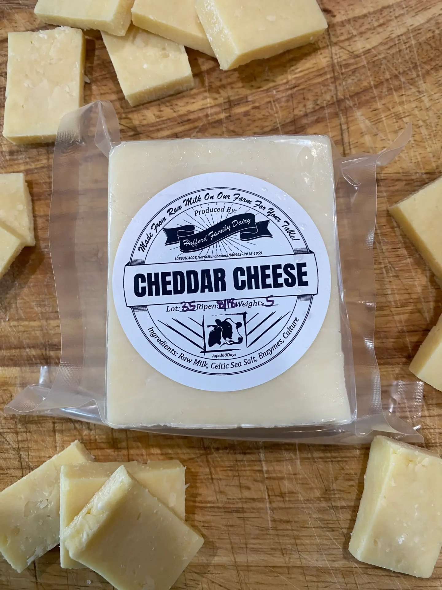 Delicious Raw Milk Cheese (White Cheddar) - Image 4